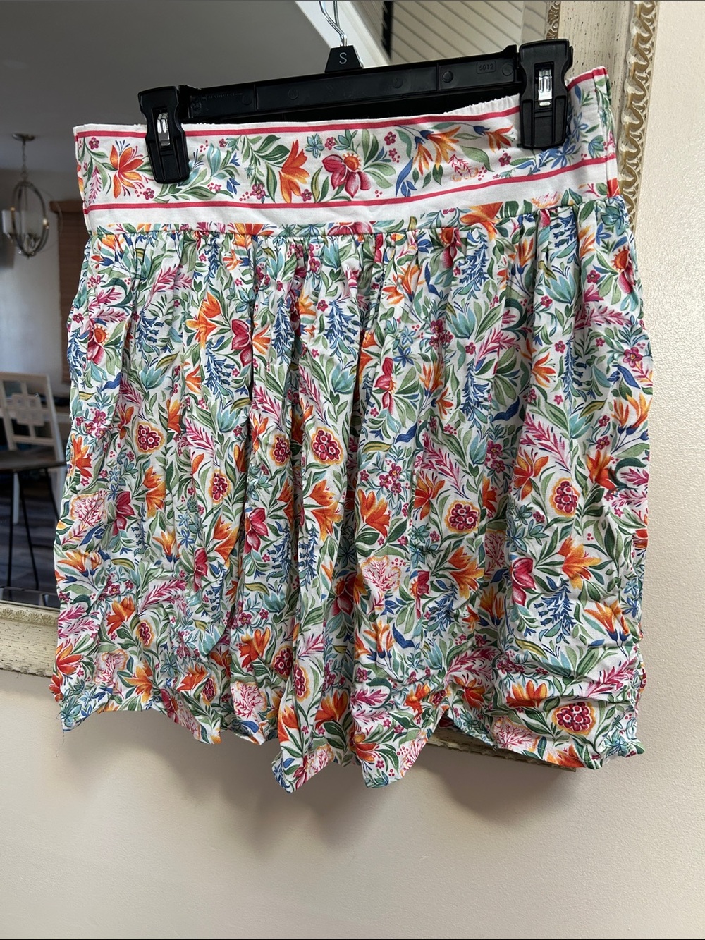 Rachel Zoe Multicolor Floral Circle Skirt - White Base
